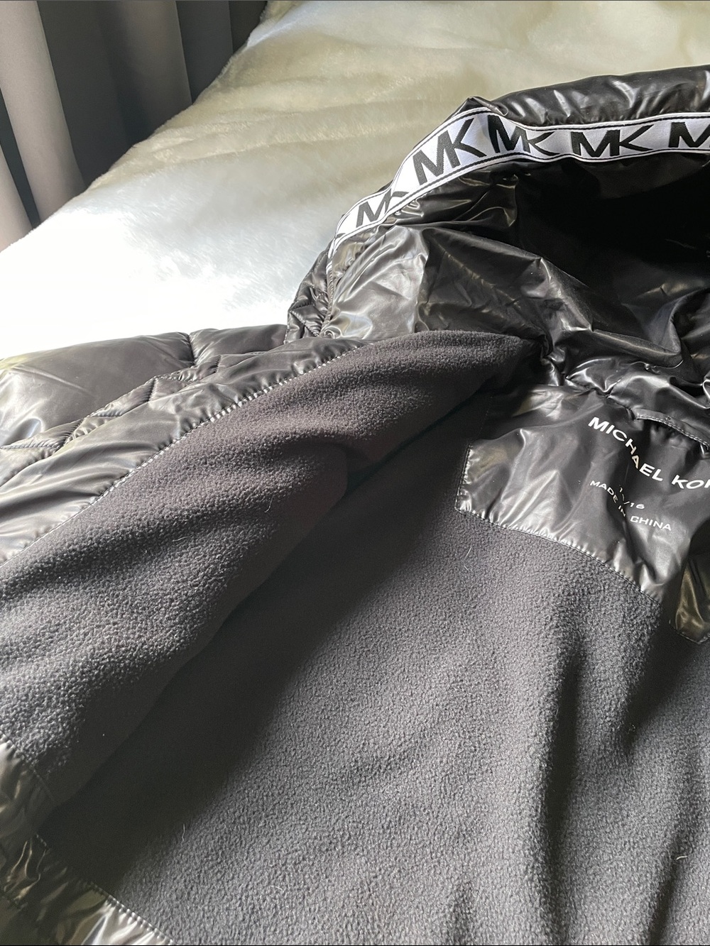 Michael Kors Black Puffer Jacket - Picture 5 of 8